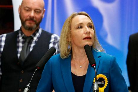 Liberaalidemokraattien Helen Morgan nousi vaaleissa Pohjois-Shropshiren parlamenttiedustajaksi.