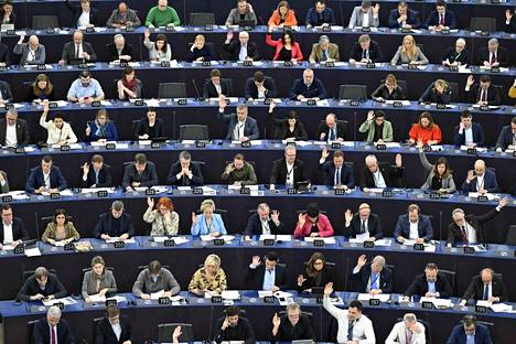 EU-parlamentti kokoontui täysistuntoon tiistaina Strasbourgissa. 