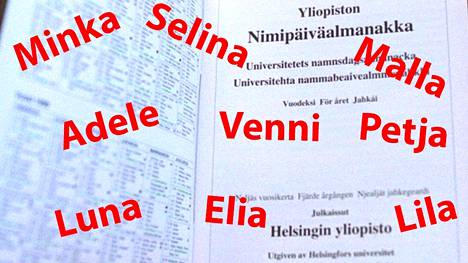 Kalenteriin lisätään 35 uutta nimeä – vuonna 2020 nimipäiviään viettävät  ensimmäistä kertaa esimerkiksi Minka, Selina ja Petja - Kotimaa 