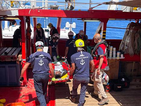 The Italian Coast Guard evacuated a man rescued aboard the Ocean Viking.  The young man had suffered serious injuries in Libya that required treatment in the countries.