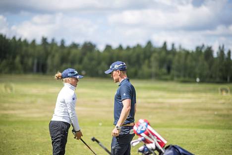 In 2017, Jussi Pitkänen coached the Icelandic national team in the 18-year-old girls European Championships in Lohja at the St. Laurence Golf course.