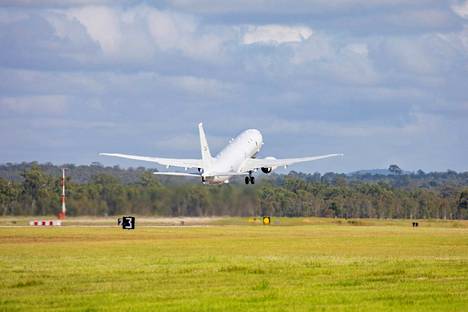 An Australian Royal Air Force plane departed from Queensland for Tonga.