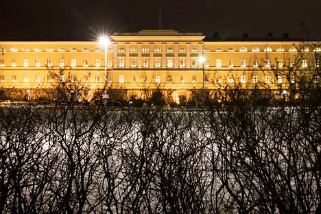 Ulkoministeriön rakennus kuvattuna vuonna 2018.