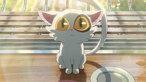 Suzume-elokuvassa nähdään mieleenpainuva kissahahmo.