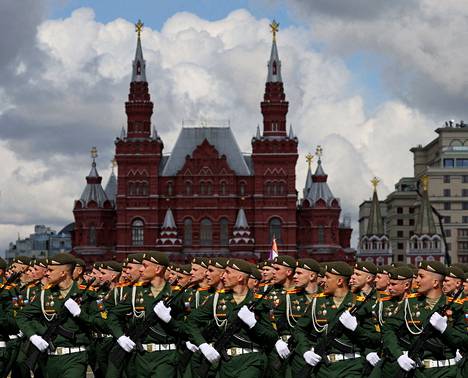 Venäjä juhlisti tänä vuonna 77. vuosipäiväänsä siitä, kun Neuvostoliitto voitti natsi-Saksan toisessa maailmansodassa.