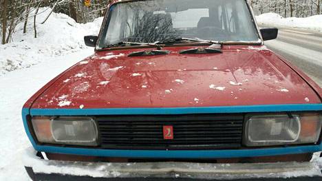 Ray Rummukaisen neuvostovalmisteinen Lada-auto on kohdannut ilkivaltaa Ukrainan sodan alettua.