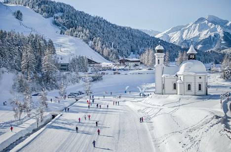 Seefeld on Keski-Euroopan arvostetuimpia maastohiihtopaikkoja – siellä  vierailee vuosittain puoli miljoonaa matkailijaa - Urheilu 