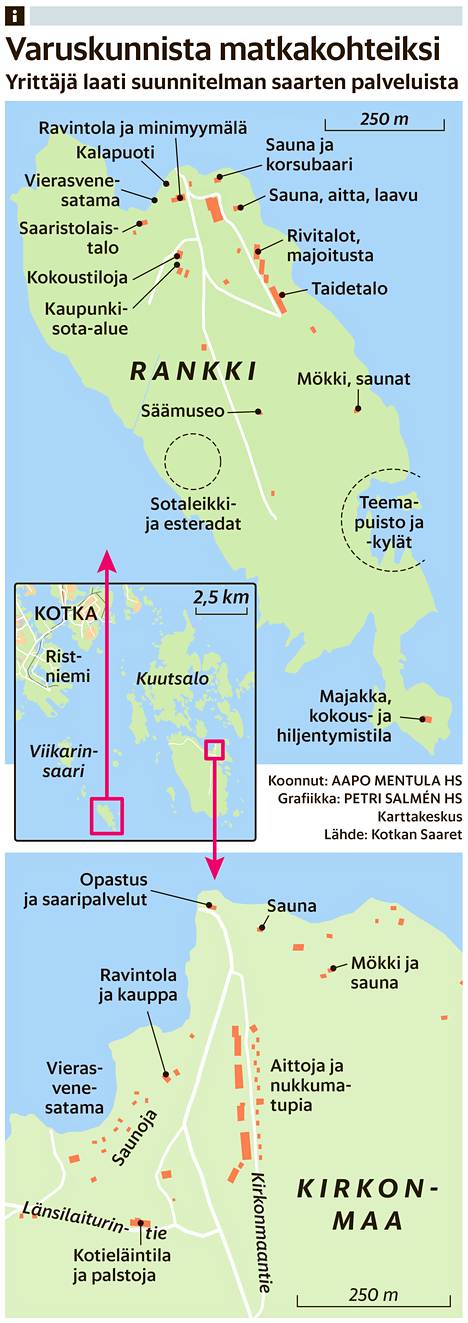 Kotkan Rankin linnakesaaresta syntyi turistikohde - Kotimaa 