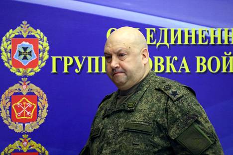 Kenraali Sergei Surovikin oli Ukrainan-joukkojen komentajana vain kolme kuukautta.