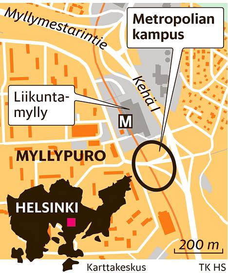 Myllypuroon saattaa pian nousta tuhansien opiskelijoiden kampus - Kaupunki  