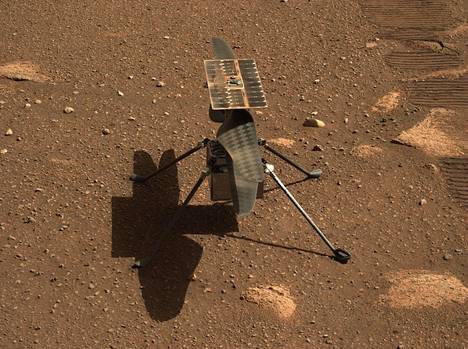 Ingenuity-kopterin oli takoitus nousta lentoon Marsin pinnalta.