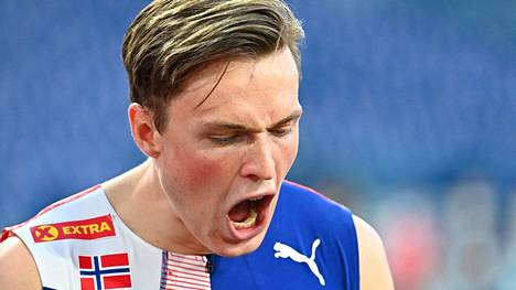 Yleisurheilu | Norjalainen Karsten Warholm juoksi huiman maailmanennätyksen 400 metrin aidoissa, oslolaisyleisö hullaantui