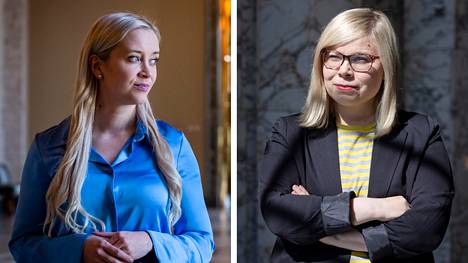 Sofia Virta ja Saara Hyrkkö ovat asettuneet ehdolle vihreiden puheenjohtajakilpaan.