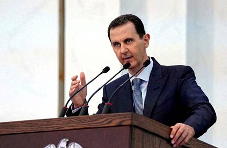 Syyrian presidentti Bashar al-Assad vuonna 2020.
