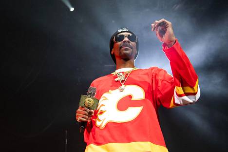 Snoop Dogg esiintyi Doggystyle-kiertueen keikalla Kanadan Calgaryssa helmikuun lopussa.