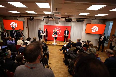 Sosiaalidemokraattinen puolue kertoi kannattavansa Nato-jäsenyyttä sunnuntaina 15. toukokuuta 2022.