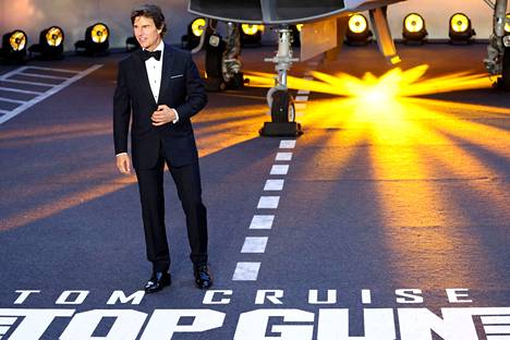 Tom Cruise oli paikalla elokuvan ensi-illassa aiemmin toukokuussa Lontoossa.