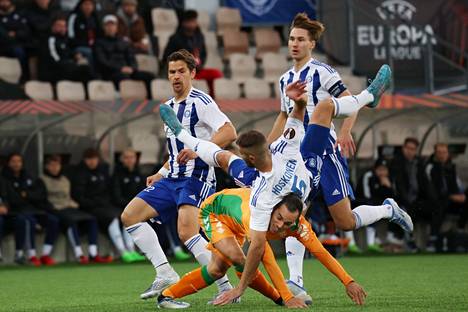 HJK aloitti Eurooppa-liigan kotitappiolla Real Betisiä vastaan.