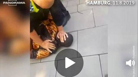 Saksa | ”Sinä tapat minut”, poliisien maahan painama musta mies huutaa videolla – Poliisin toiminta Hampurissa tutkitaan nyt uudestaan