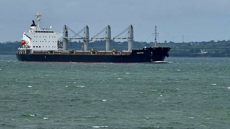 Panaman lipun alla seilaava alus kuljetti ukrainalaista maissia Odessasta Irlantiin elokuussa.
