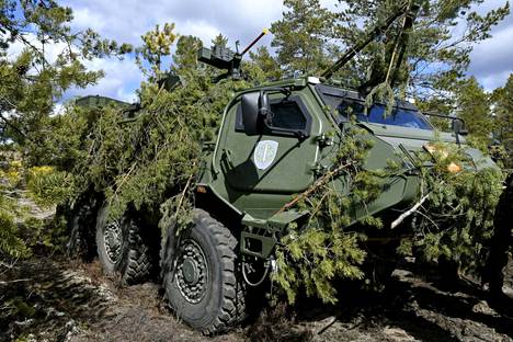 The 6x6 wagon manufactured by Patria was included in the Arrow military exercise organized last year.