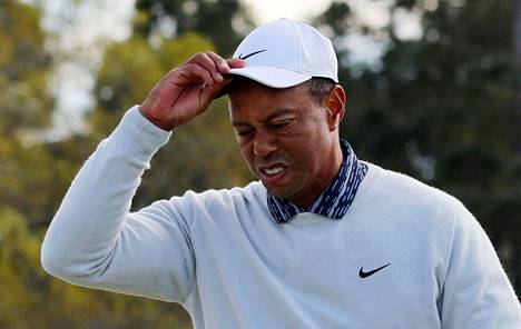 Tiger Woodsilla oli vaikea kolmas päivä Mastersissa.