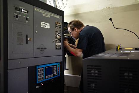 Lasipalatsi is one of two cinemas in Finland with a traditional film projector.