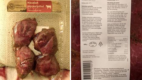 Siilinjärven Lidlistä ostetun naudan pippuripihvin tuoteselosteessa lihan alkuperämaaksi oli merkitty yhdessä kohdassa Alankomaat, toisessa kohdassa Saksa. 