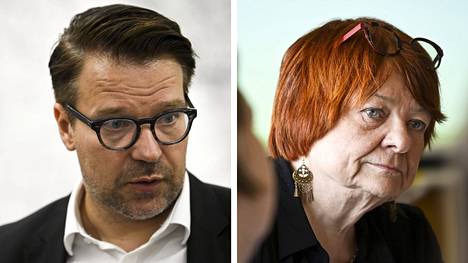 Vihreiden europarlamentaarikko Ville Niinistö ja puolueen entinen puheenjohtaja Tarja Cronberg.