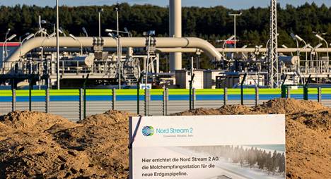 Yhdysvallat luopuu Nord Stream 2 -kaasuputkea rakennuttavaan yhtiöön kohdistuvista pakotteista.