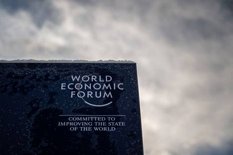 Maailman talousfoorumi alkoi Sveitsin Davosissa tänään maanantaina.