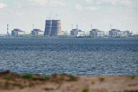Zaporižžjan ydinvoimalaitos 27. huhtikuuta.