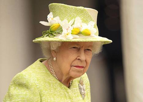 Kuningatar Elisabet II kuvattuna 31. maaliskuuta.