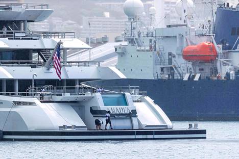 Takavarikoitu Amadea-alus saapui Hawaijille matkalla San Diegoon 16. kesäkuuta.