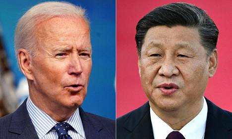 Biden ja Xi puhuivat torstaina puhelimessa muun muassa Taiwaniin liittyvistä jännitteistä. 