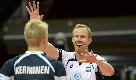 Mikko Eskon ja Lauri Kermisen peli sujui Tunisiaa vastaan.