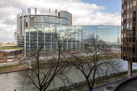 Euroopan parlamentti Strasbourgissa.