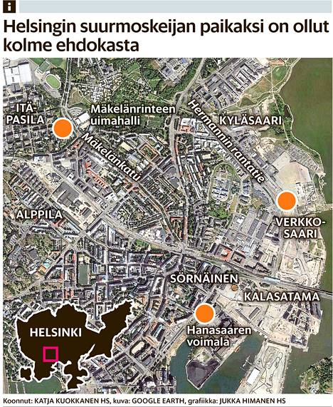 Helsingin suurmoskeija on vasta luonnos – 