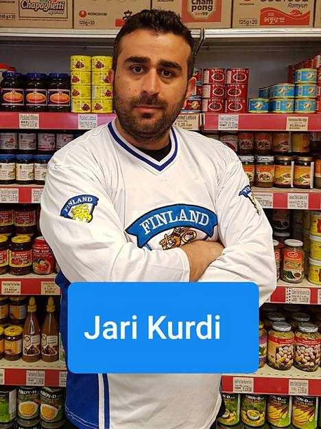 Jari Kurdi, Suomen legendaarisin kurdi, on yksi Mebest Rasidin somehahmoista.