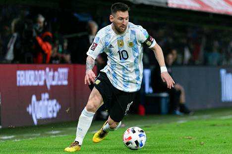 Lionel Messi on Argentiinan joukkueen kapteeni.