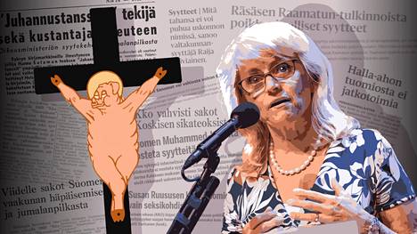 Taiteilija Harro Koskisen Sikamessias-teos toi hänelle lainvoimaisen tuomion jumalanpilkasta vuonna 1974. Päivi Räsäsen viharikossyytteitä arvioidaan käräjillä lähitulevaisuudessa.
