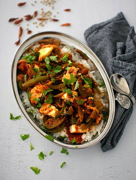 Kadai Paneer - Reseptit 