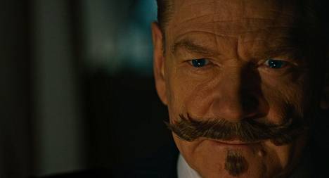 Hercule Poirot, known for his mustache, is played by Kenneth Branagh.