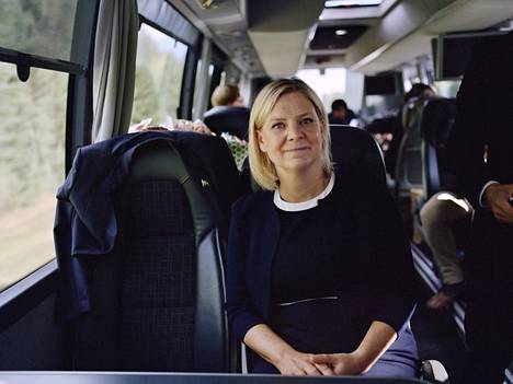 Magdalena Anderssonista tuli Ruotsin pääministeri marraskuussa 2021.