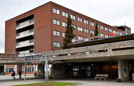 Hämeenlinnan keskussairaala kuvattuna vuonna 2021.