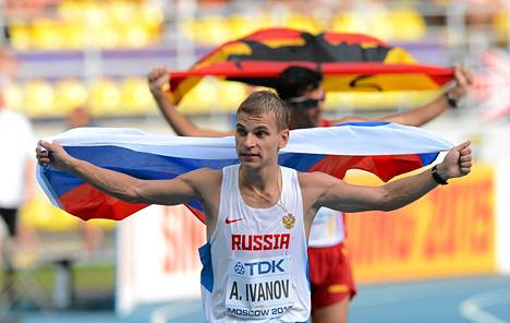 Aleksandr Ivanov voitti kävelyn 20 kilomerin maailmanmestaruuden.