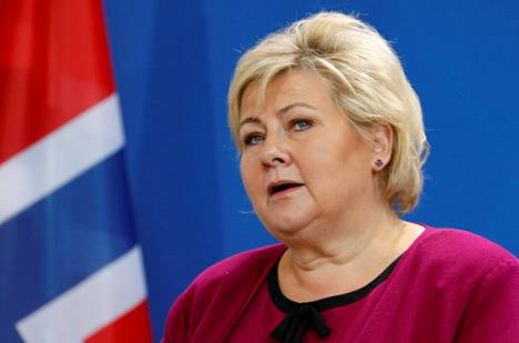 Norjan pääministeri Erna Solberg linjasi, että koronaviruksen leviämisen rajoittaminen ei riitä tavoitteeksi.
