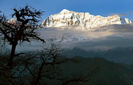 Mount Gurja sijaitsee Nepalin länsiosassa.