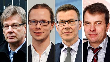 Pertti Haaparanta, Ohto Kanninen, Mikko Spolander ja Roope Uusitalo.