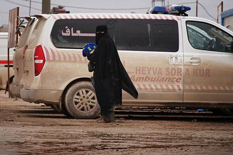 Al-Holissa on ambulansseja, mutta leiriläisten terveydenhuolto on huonolla tolalla.